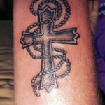 Gothic Cross Tattoo Hervey Bay