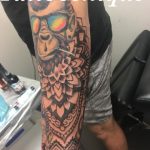 Monkey Sleeve Tattoo Hervey Bay